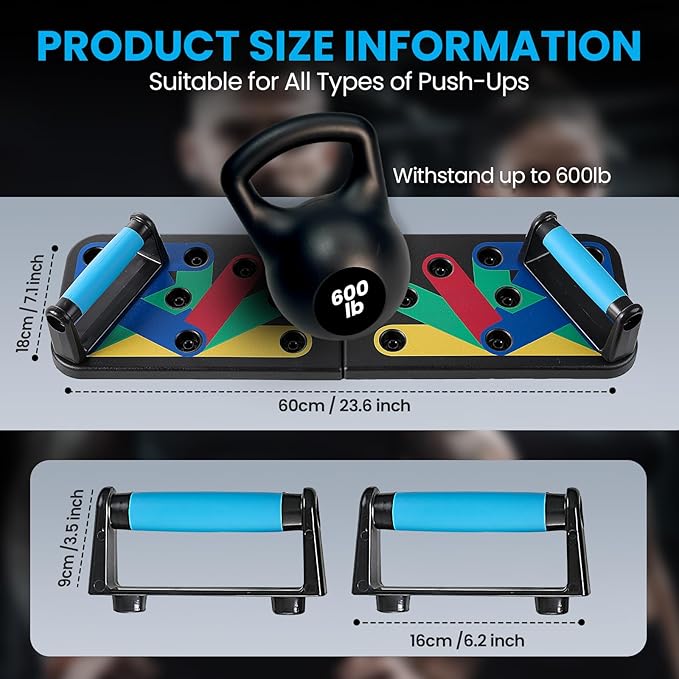 9-in-1 Push Up Board