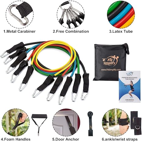 Resistance Bands Home Gym Set