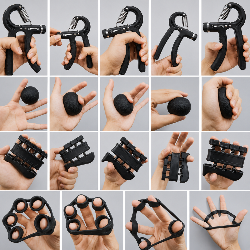 Hand Gripper Strength Set (5-Piece)