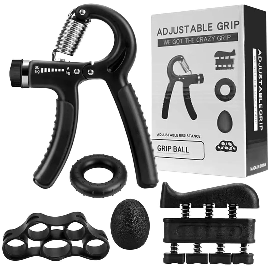 Hand Gripper Strength Set (5-Piece)