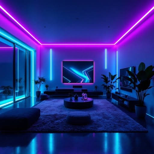 LED Rope Lights with Remote